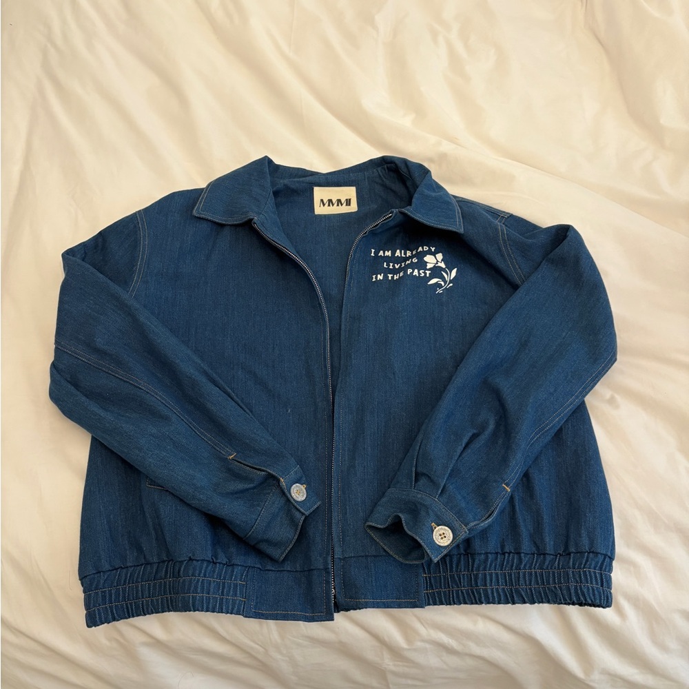 MY MUM MADE IT denim jacket - Picture 5 of 6